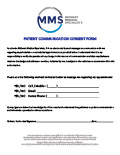 Patient Communication Consent 